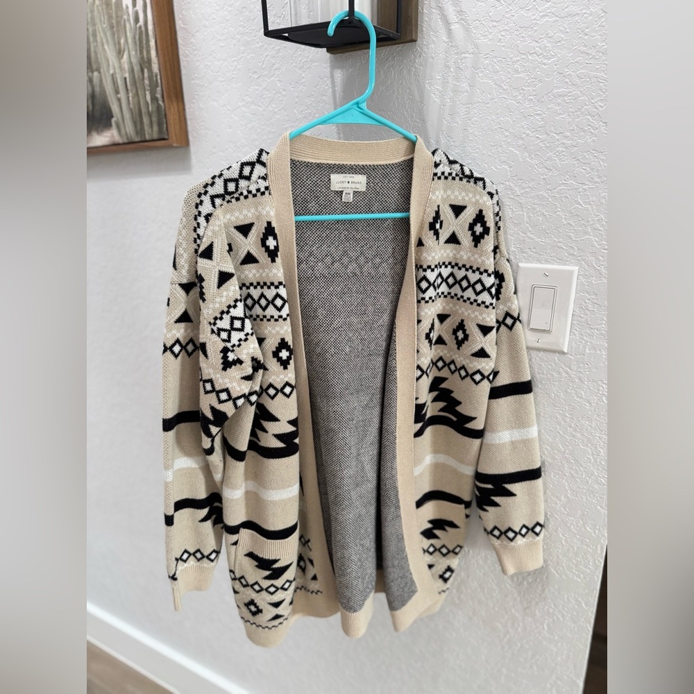 Southwest Print Cardigan
